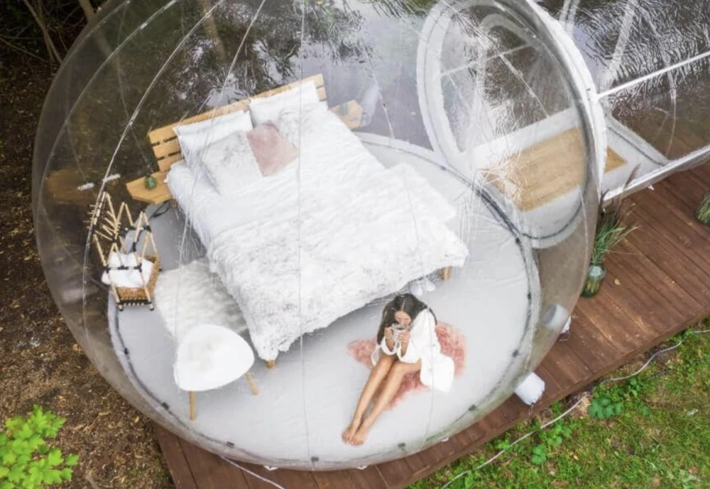 best transparent inflatable bubble tent