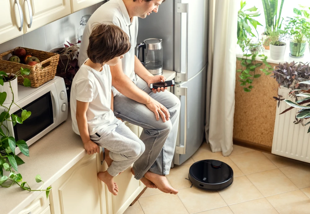 robot vacuum cleaner with smart mapping system